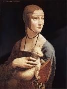Lady with the ermine LEONARDO da Vinci